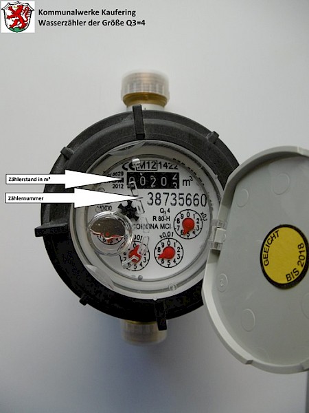 Bild von Wasserz&auml;hler Modell 1